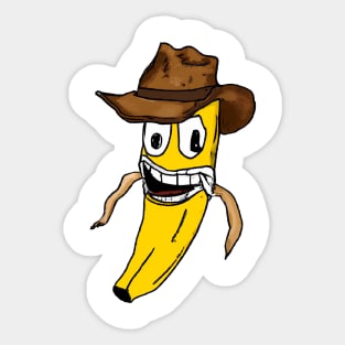 The Crooked Banana series :Hey Sticker